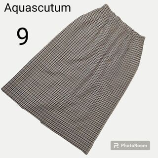 アクアスキュータム(AQUA SCUTUM)のAqua scutum アクアスキュータム クラブチェック スカート(ひざ丈スカート)