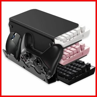 アクリル製 キーボード収納ラック キーボードディスプレイスタンド 3段階キーボー(オフィス用品一般)