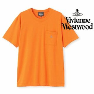 ヴィヴィアンウエストウッド(Vivienne Westwood)の新品【ヴィヴィアンウエストウッド MAN】ORB胸ポケット Ｔシャツ 44(M)(Tシャツ/カットソー(半袖/袖なし))