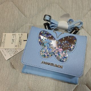 ANNA SUI mini - 【新品,】　アナスイミニ　移動ポケット　ライトブルー