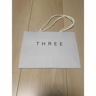 スリー(THREE)のTHREEショッパー(ショップ袋)