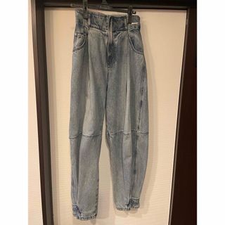 High Waist Banana Denim Pants(デニム/ジーンズ)