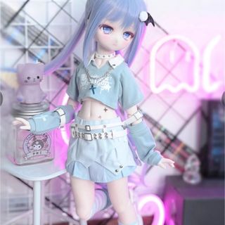 1/4 球体関節人形　3点セット　服　アウトフィット　サブカル　ディーラー様作品(キャラクターグッズ)