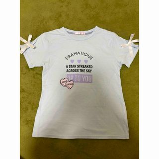 子供服 女の子 半袖 Tシャツ ロゴTシャツ 160cm(Tシャツ/カットソー)