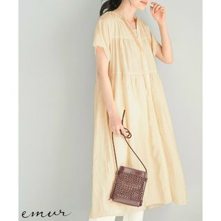 Rope' Picnic - 新品　エミュール　ティアード　ギャザー　シャツ　ワンピース　ロング　カーディガン