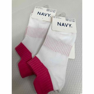 NAVY - スニーカーソックス 2足　マックハウス　NAVY