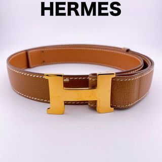 Hermes - 【美品】エルメス ミニコンスタンス ベルト エプソン リバーシブル H刻印 85