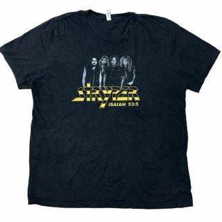 ミュージックティー(MUSIC TEE)のメタル ロック ストライパー 半袖バンドTシャツ バンT a88(Tシャツ/カットソー(半袖/袖なし))