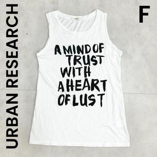 アーバンリサーチ(URBAN RESEARCH)の【URBAN RESEARCH】アーバンリサーチ ロゴ ノースリーブ(Tシャツ(半袖/袖なし))