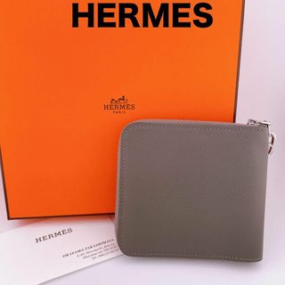 エルメス(Hermes)の【未使用】エルメス ジップアンゴー2 シェーヌダンクル 財布 グリメイヤー(財布)