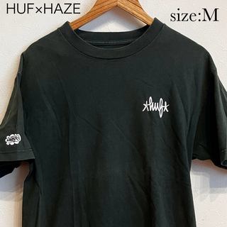 HUF - 【複数割】ハフ&ヘイズ　HUF×HAZE コラボ　半袖Tシャツ　モスグリーン　M
