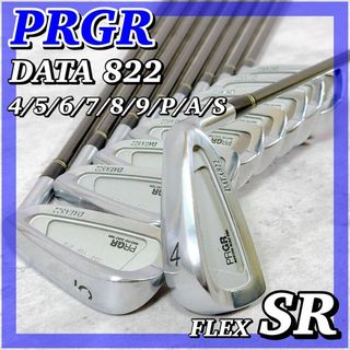 プロギア(PRGR)のM071 名器 プロギア PRGR DATA822 メンズ アイアンセット 9本(クラブ)