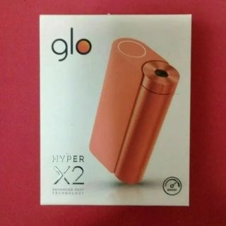 glo - 【新品未使用品】開封後発送 電子タバコ glo HYPER X2 メタルオレンジ