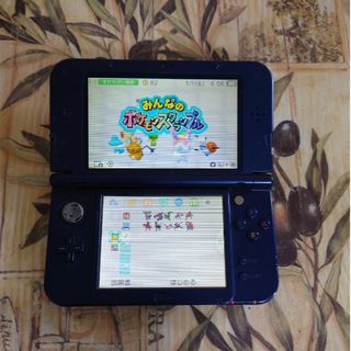 ニンテンドー3DS - Newニンテンドー3DS LL メタリックブルー本体　液晶美品