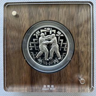 東京五輪2020パラリンピック競技大会 柔道　プルーフ銀貨 外箱付き (貨幣)