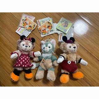 ダッフィー(ダッフィー)のDuffy ぬいぐるみバッチ(キャラクターグッズ)