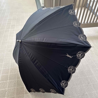 美品　イヴサンローラン　日傘　晴雨兼用　雨傘　UVカット　一級遮光99.99% 