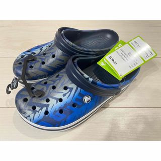 クロックス(crocs)の新品タグ付き 27cm crocs クロックバンド グラフィック(サンダル)