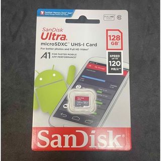 SanDisk - 新品未使用 microSD SanDisk Ultra A1 128GB