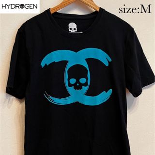 【複数割】ハイドロゲンHYDROGEN 半袖Tシャツ　黒　Mサイズ