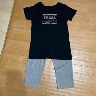 値下げ不可　部屋着　パジャマ　Tシャツ　ズボン　上下セット　LLサイズ　半袖(パジャマ)