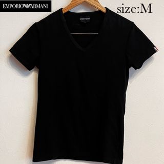 Emporio Armani - 【複数割】エンポリオアルマーニ　EMPORIO ARMANI 半袖Tシャツ　黒M