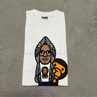 アベイシングエイプ(A BATHING APE)のAPE BAPE KAWS KID CUDI SHARK tee tシャツ　m(Tシャツ/カットソー(半袖/袖なし))