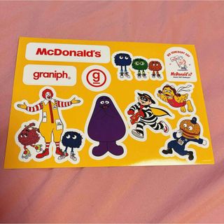 グラニフ(Graniph)のマクドナルド グラニフ 限定ステッカーセット 非売品(その他)