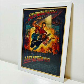 【白額付きポスター】ラスト・アクション・ヒーローLast Action Hero(ポスター)