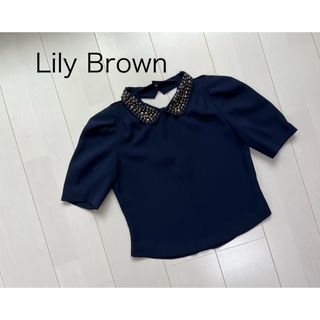 リリーブラウン(Lily Brown)のLily Brown  リリーブラウン　ブラウス　トップス(シャツ/ブラウス(半袖/袖なし))