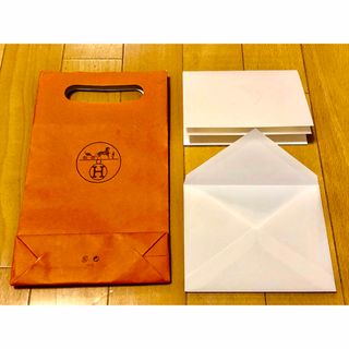 エルメス(Hermes)のエルメス　メッセージカード　ショップ袋(ショップ袋)