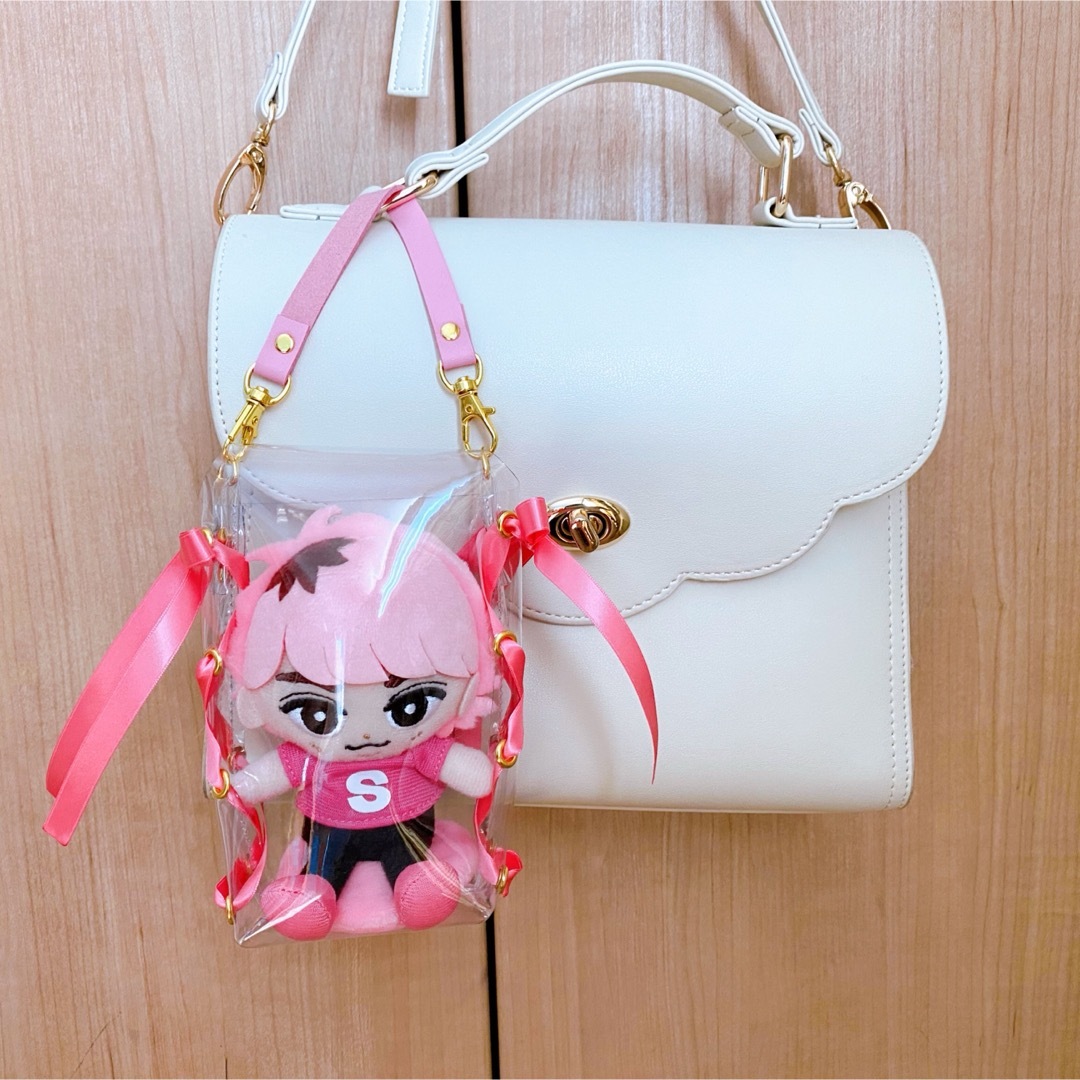 編み上げリボンのチルぬいポーチ♡SnowMan（3体用） - メルカリ