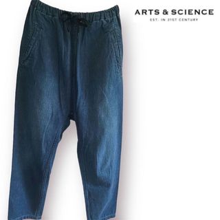 アーツアンドサイエンス(ARTS&SCIENCE)の美品 ARTS＆SCIENCE Relax easy tapered pants(デニム/ジーンズ)