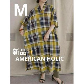 アメリカンホリック(AMERICAN HOLIC)の感謝sale❤️1585❤️新品✨AMERICAN HOLIC⑯❤️ワンピース(ロングワンピース/マキシワンピース)