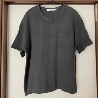 アメリカンホリック　ポケット付きTシャツ　Mサイズ　チャコールグレー　綿100%