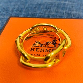 Hermes - 【極美品】HERMES エルメス シェーヌダンクル スカーフリング