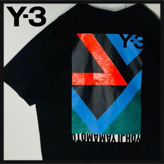 Y-3 - 【人気デザイン】Y-3 バックロゴ ビックロゴ  定番カラー 希少XLサイズ 黒