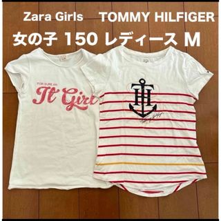 TOMMY HILFIGER - 女の子 150 半袖Tシャツ Zara Girls/TOMMY HILFIGER