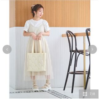 完売品 しまむら 辻希美 パールトートバッグ