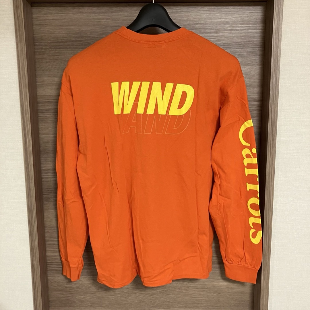 WIND AND SEA - 【オレンジ】wind and sea ロンT XLの通販 by WIND AND SEA - 【オレンジ】wind and sea ロンT XLの通販 by