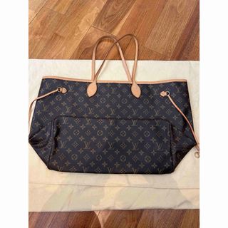 ルイヴィトン(LOUIS VUITTON)の美品ルイヴィトンネヴァーフルGM(トートバッグ)