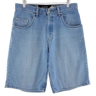 リーバイス(Levi's)の古着 ~00年代 リーバイス Levi's SILVER TAB シルバータブ LOOSE ルーズ デニムショーツ ハーフパンツ メンズw32 /eaa382865(ショートパンツ)