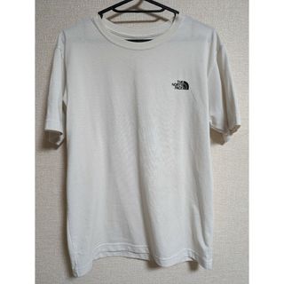 ザノースフェイス(THE NORTH FACE)のザ・ノース・フェイス　メンズ　Tシャツ　М　ホワイト　ロゴ(Tシャツ/カットソー(半袖/袖なし))