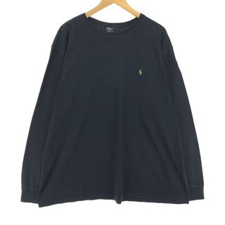 ラルフローレン(Ralph Lauren)の古着 90年代 ラルフローレン Ralph Lauren POLO by Ralph Lauren ロングTシャツ ロンT メンズXXL ヴィンテージ /eaa413916(Tシャツ/カットソー(半袖/袖なし))