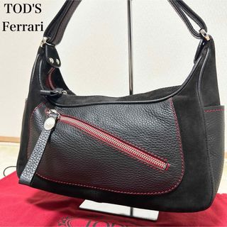 TOD'S - 激レア　トッズ × フェラーリ　ミニショルダーバッグ　ワンショルダー　レザー