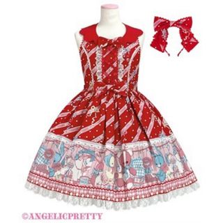 アンジェリックプリティー(Angelic Pretty)のMELODY TOYSジャンパースカート(ひざ丈スカート)