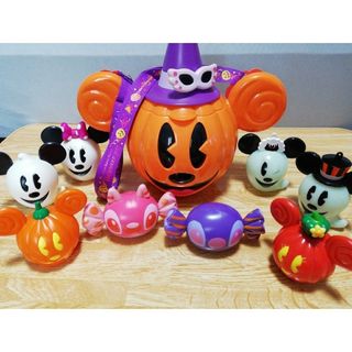 ディズニー(Disney)のディズニー★ハロウィン　ポップコーンお菓子ケース　まとめ売り(キャラクターグッズ)