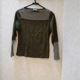 GAP - 【新品】綿　コットン　ボーダー　カットソー　シャツ　春夏