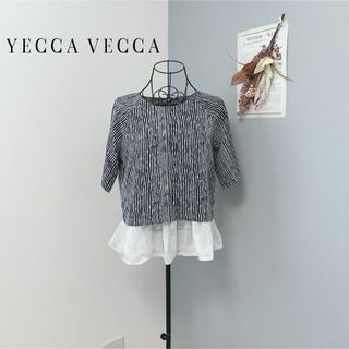 イェッカヴェッカ(YECCA VECCA)のイェッカヴェッカ　1度着用　七分丈　トップス　美品　(カットソー(長袖/七分))