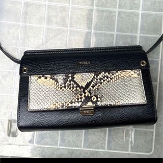 フルラ(Furla)のFURLA フルラ　ウォレット　ショルダー　パイソン　ミニバッグ(ショルダーバッグ)